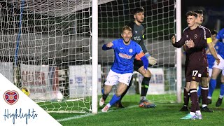 BBTV  Cowdenbeath v Heart of Midlothian B  Lowland League  Highlights  15122023 [upl. by Etireugram258]