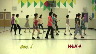 El Choclo  Line Dance 1mp4 [upl. by Kovacs]