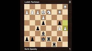 Ludek Pachman vs Boris Spassky  Amsterdam Interzonal 1964  Round 8 [upl. by Levesque]