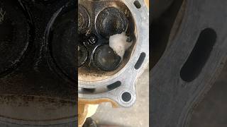 This is what leaking valves look like automotive powersports atv repairs [upl. by Falda]