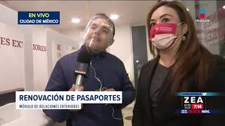 ¿Cuál es el procedimiento para renovar el pasaporte en el Aeropuerto de la CDMX  Francisco Zea [upl. by Sibel]