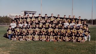 ANDALE HS Football team INTRODUCTIONS 1989 [upl. by Orlan]