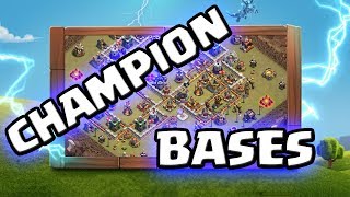 Clan Kriegs Dörfer Rathaus 12 11 10 9  Base Layouts  Basebau Tipps  Clash of Clans Deutsch [upl. by Florencia]