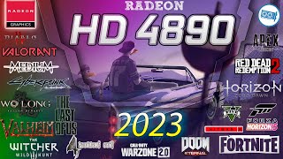 AMD Radeon HD 4890 in 15 Games  20232024 [upl. by Accire982]