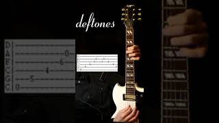 Deftones Sextape Guitar Tabs amp Cover shorts [upl. by Carboni]