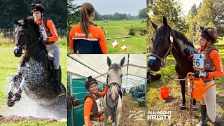 Internationaal eventing Arville  Laatste EK observatiewedstrijd  ✰vlog 306✰  Kristy Snepvangers [upl. by Zena84]