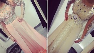 Lux Caftan Dentelle Collection ♛ Top ᴴᴰ 2017 ♛اجمل اطلالات للقفطان المغربي الدونتال [upl. by Grussing]