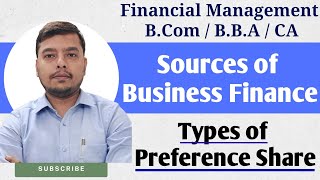 Types of Preference Shares  Types of Preference Shares Class 12  Types of Preference Share Capital [upl. by Brogle]