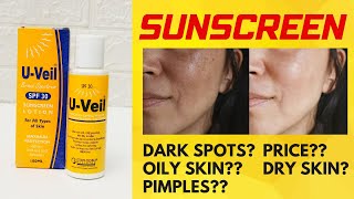 U Veil Sunscreen Broad Spectrum Spf 60 Lotion Review  Affordable sunblock for All Skin Types [upl. by Spaulding]