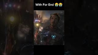 Iron Man Death Scene 😭😭  Avengers Endgameshort [upl. by Nirrad]