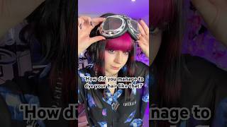 Sometimes you gotta diy your hair dye 👀 hairdye hairstyle alternative kawaii [upl. by Adrianna]