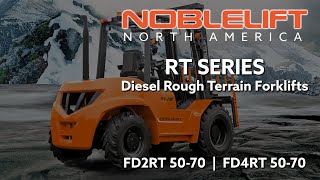 RT Series Diesel Rough Terrain Forklifts NOBLELIFT [upl. by Yesrod347]