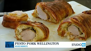 Recipe Pesto pork wellington [upl. by Cates]