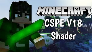 CSPE Shader V18  MCPE Realistic Shader Link In Description [upl. by Candice]