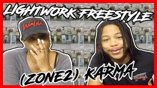 Zone 2 Karma  Lightwork Freestyle  Pressplay REACTION [upl. by Yeltnarb82]