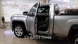 El Blindaje más Alto GMC Sierra Blindajes Yasser Armor [upl. by Rrats]