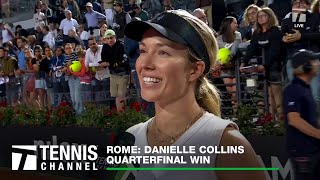 Danielle Collins Plans To Bring The Heat Against Aryna Sabalenka  2024 Rome QuarterFinals [upl. by Danete]