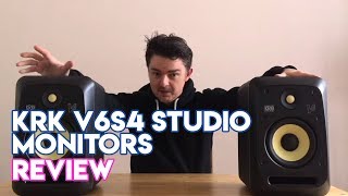 KRK V6S4 Studio Monitors Review [upl. by Zeke]