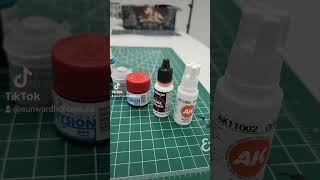 difference between Mr hobbymr color acrysion acrylics vs aqueous acrylics hobby sunwardhobbies [upl. by Vinaya358]