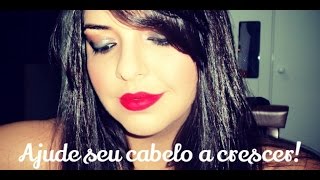 Como fazer seu cabelo crescer mais rápido e com saúde  Por Danielle [upl. by Drusy]