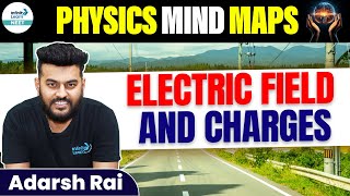 Electric Field and Charges in 10 Minutes  Class 12 Physics  NEET 2025 [upl. by Htebazila]