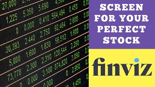 How To Use Finviz Stock Screener  Helpful for Swing Trading amp Day Trading [upl. by Yhtomot]