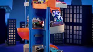 Хітовий чотирьохповерховий гараж для машинок Hot Wheels  AD [upl. by Dyol]