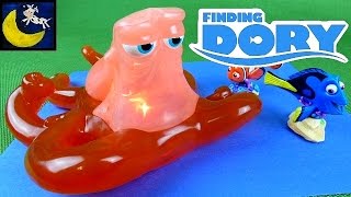 Finding Dory Toys Disney Store Change and Chat Talking Hank the Octopus 2016 Bandai Toy [upl. by Atolrac]