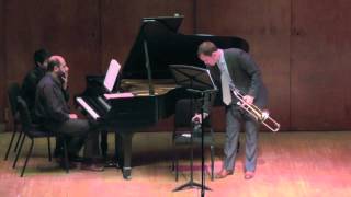 Albinoni Oboe Concerto Op 7No 3 ed B Slokar • Adam M Janssen alto trombone [upl. by Robbi]