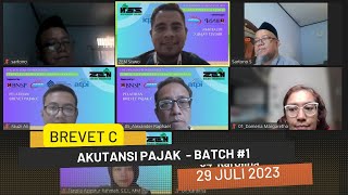 Brevet Pajak C Batch 1  Materi Akuntansi Perpajakan Advance [upl. by Merriman]