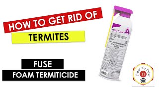 How To Get Rid of Termites  Fuse Foam ReadytoUse Termiticide [upl. by Mya]