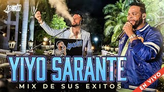 YIYO SARANTE MIX 🎤 CANTANDO SUS MEJORES 15 EXITOS EN VIVO CON DJ ADONI [upl. by Golter]