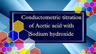 Conductometric titration of strong base and weak acid [upl. by Kucik]