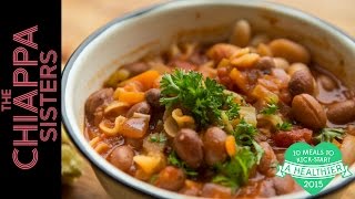 Healthy Tuscan Bean Soup [upl. by Alfie]