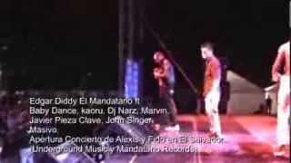 Edgar Diddy El Mandatario MASIVO concierto Alexis y Fido en El Salvador Parte 1 [upl. by Peery]