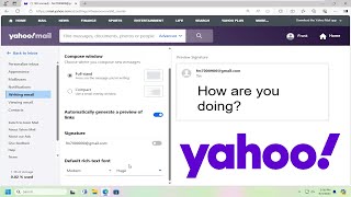 How to Change Font Size in Yahoo Mail Guide [upl. by Aneris]