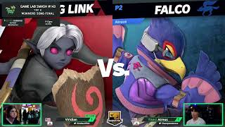 Game Lab Smash 143 Viridian Young Link Atreus Joker  Falcon [upl. by Ynohtnaed]