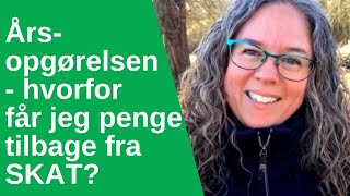 Årsopgørelsen  hvorfor får jeg penge tilbage i skat Borgerservice to go [upl. by Arraeis758]