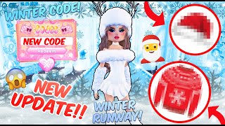 CHRISTMAS UPDATE in Dress to Impress ALL THE NEW CODES REVEALED NEW ITEMS and MORE in DTI [upl. by Adnawal]