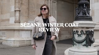 Sézane Winter coat Review [upl. by Kluge]