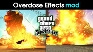 How to install Overdose Effect mod in GTA San Andreas for Lowend PC [upl. by Yltsew]