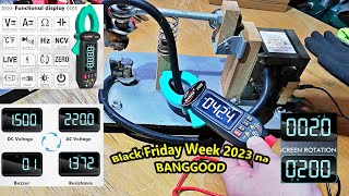 Okazje Black Friday Week 2023 na BANGGOOD automatyczny multimetr cęgowy WINAPEX 268B [upl. by Endaira]