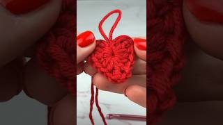 ❤️ Crochet Heart Pattern – Super Quick and Easy crochetpattern [upl. by Rodmun]