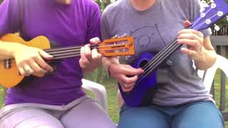 Eddy Finns Beachmaster and Beachcomber Ukuleles [upl. by Sheilah]