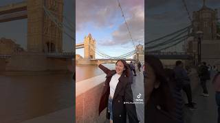 ✨ fypシ゚ keepsmiling abroadlifeuklondonbridge [upl. by Alleira]