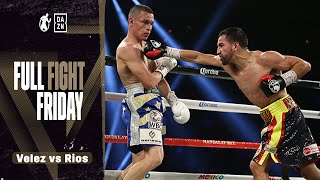 Full Fight  Jason Velez vs Ronny Rios Featherweight Showdown For WBC Strap FREE [upl. by Airdna]