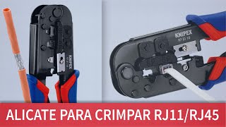 Alicate para Crimpagem RJ45 [upl. by Elyod]