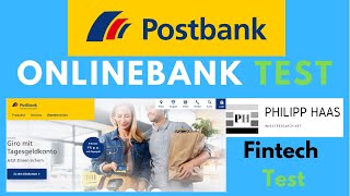 Postbank  So Girokonto und Geschäftskonto eröffnen  Test und Erfahrung der Onlinebank mit Filiale [upl. by Nnayram469]