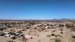 Slab City California flyover [upl. by Hayne449]