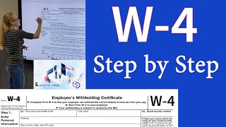 W4 tax form  w4 tax form How to fill out w4 tax form  Step by step walkthrough of w4 [upl. by Gabor]